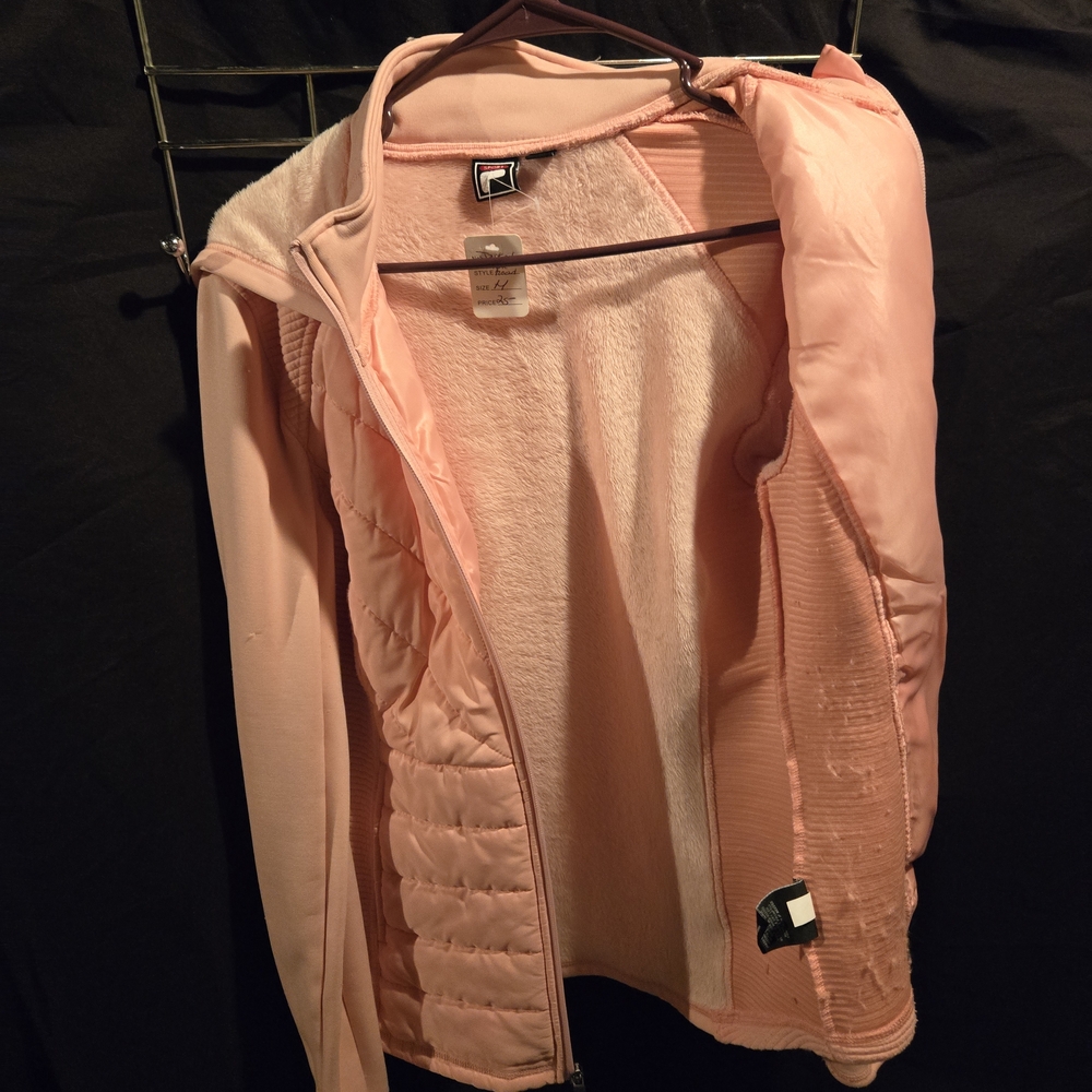 Sporto Women's Light Pink Puffer Jacket